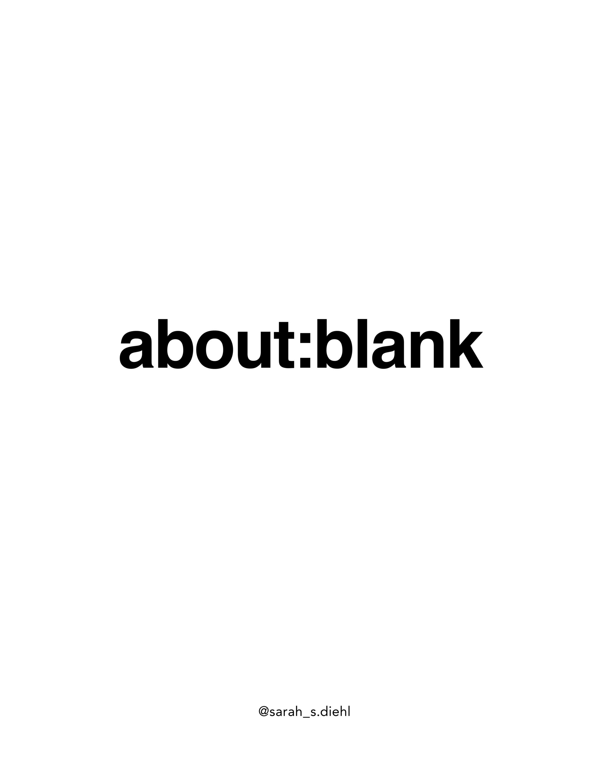 ABOUT:BLANK - Session